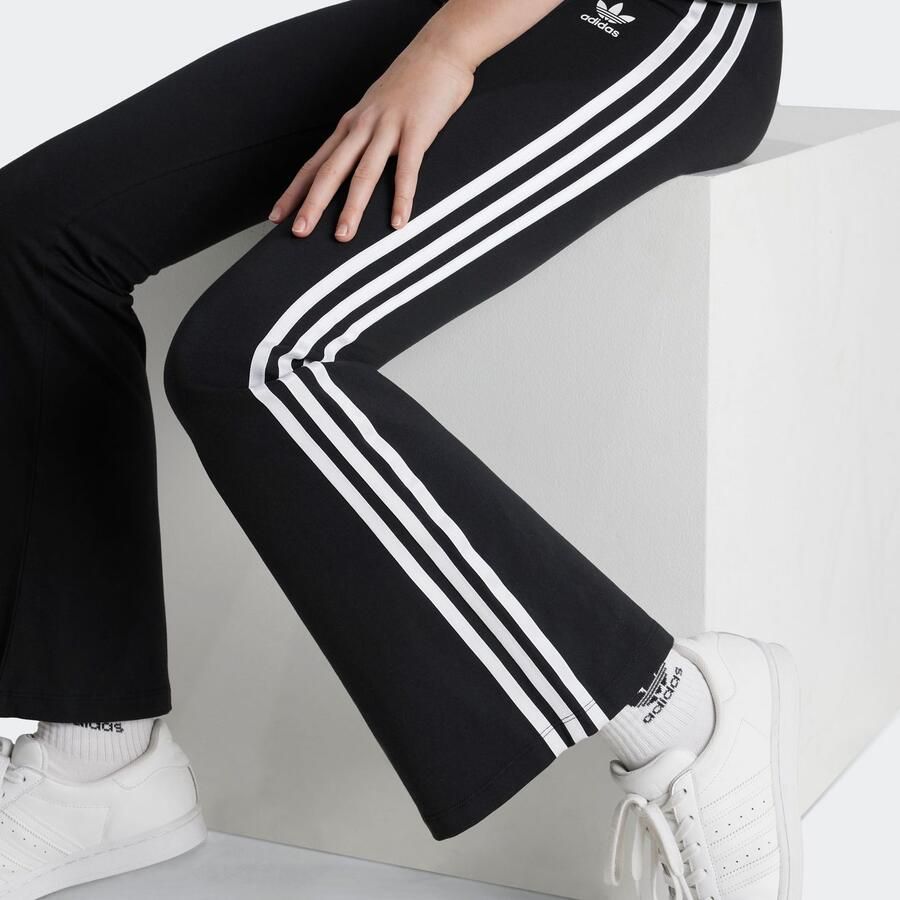 Adidas Originals Flared fit legging met labelprint
