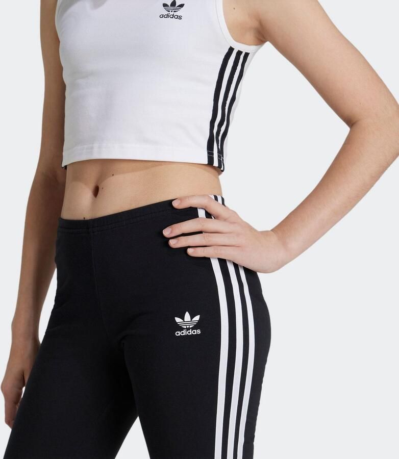 Adidas Originals Flared fit legging met labelprint - Foto 2