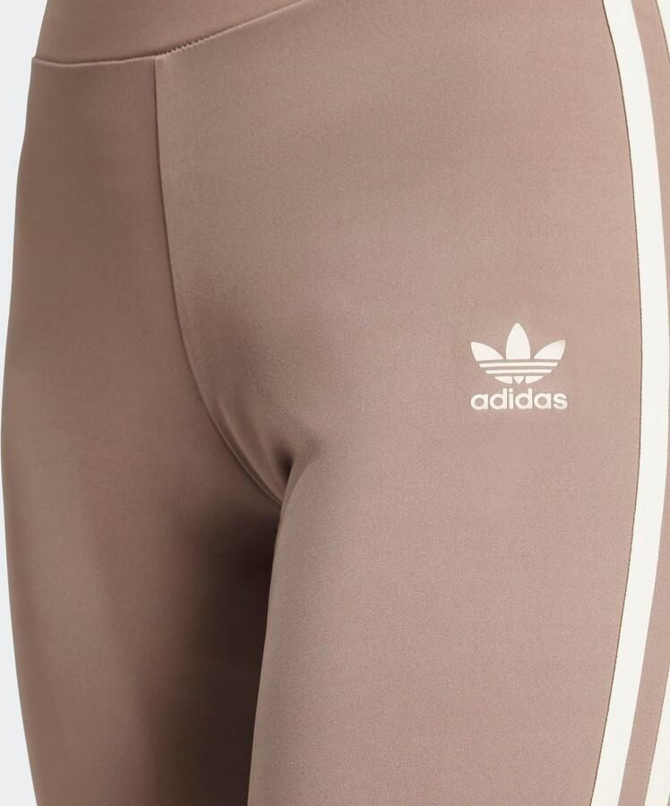 Adidas Originals 3-Stripes Flared Leggings Bruin- Dames Bruin - Foto 2