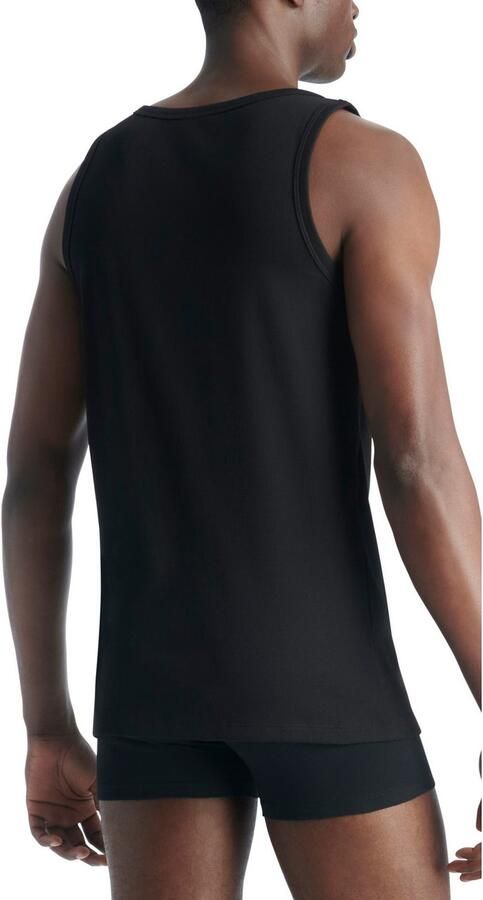 Adidas Originals Muscle-shirt Comfort Rib Cotton geribbeld katoenmix ade d eenvoudig basic (Set van 2) - Foto 4