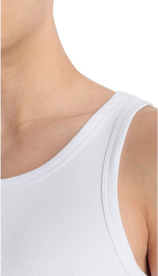 Adidas Originals Muscle-shirt Comfort Rib Cotton geribbeld katoenmix ade d eenvoudig basic (Set van 2) - Foto 2