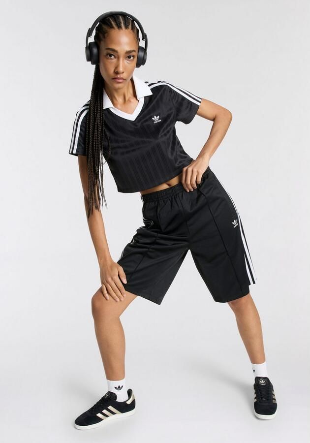 Adidas Originals adicolor Firebird Long Short Women Sportshorts zwart Maat XS Kleding - Foto 3