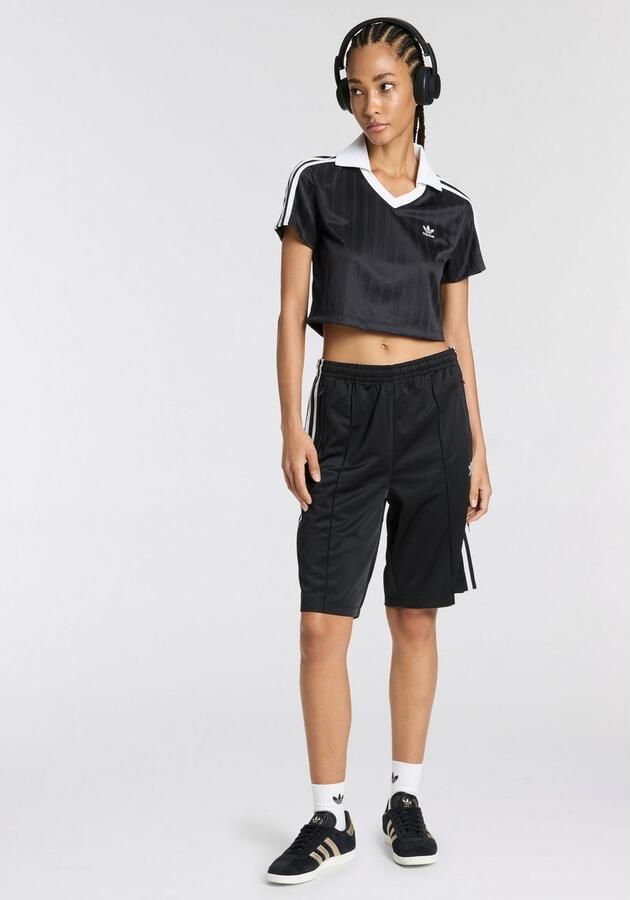Adidas Originals adicolor Firebird Long Short Women Sportshorts zwart Maat XS Kleding - Foto 8
