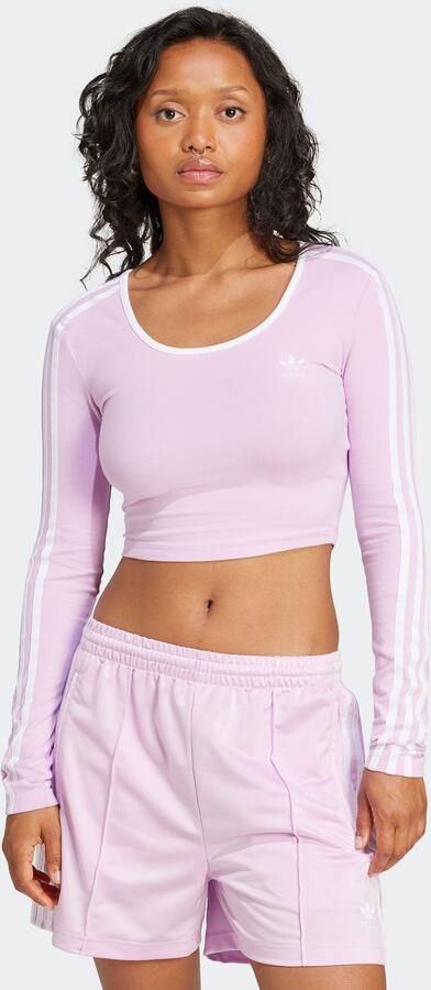 Adidas Originals Shirt met lange mouwen 3S LS CROP - Foto 6