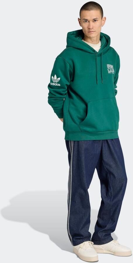 Adidas Originals Shirt met lange mouwen Graphic Hoodie met vintage-graphics losse pasvorm - Foto 5