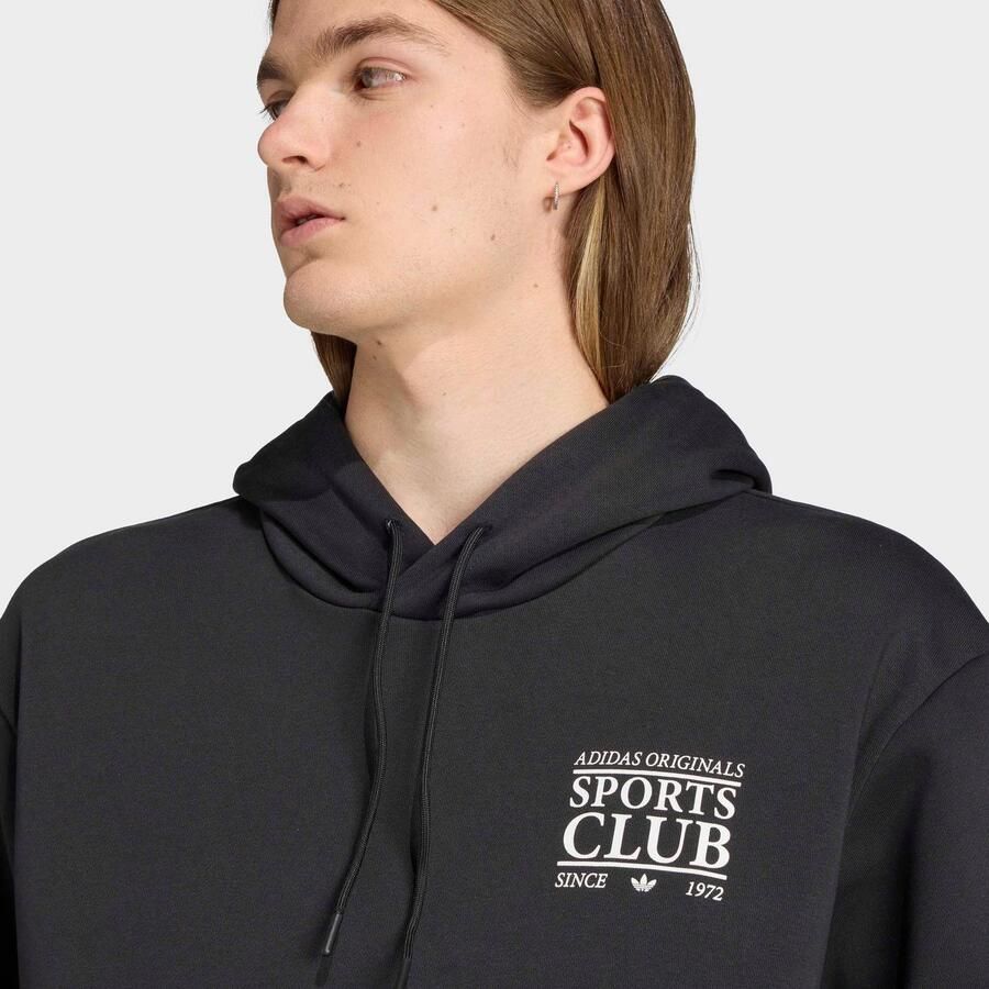 Adidas Originals Shirt met lange mouwen Graphic Hoodie met vintage-graphics losse pasvorm