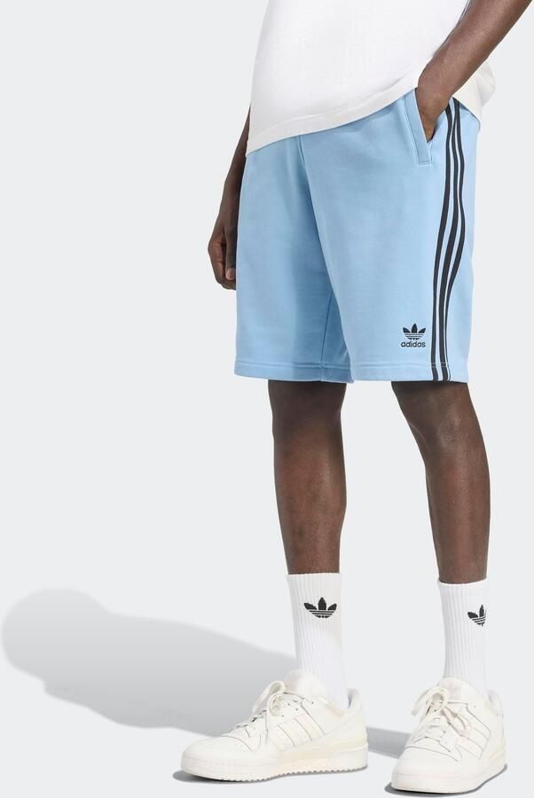 Adidas Originals Short 3-STRIPE SHORT Drie-strepen sweat shorts van zacht french terry materiaal (1-delig) - Foto 7