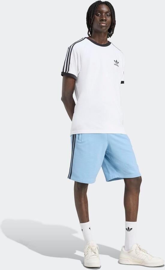 Adidas Originals Short 3-STRIPE SHORT Drie-strepen sweat shorts van zacht french terry materiaal (1-delig) - Foto 6