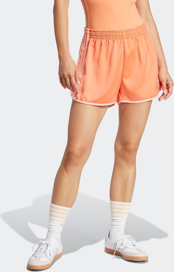 Adidas Adicolor 3-Stripes Sprinter Short Oranje- Dames Oranje - Foto 8