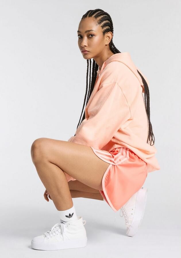 Adidas Adicolor 3-Stripes Sprinter Short Oranje- Dames Oranje - Foto 6