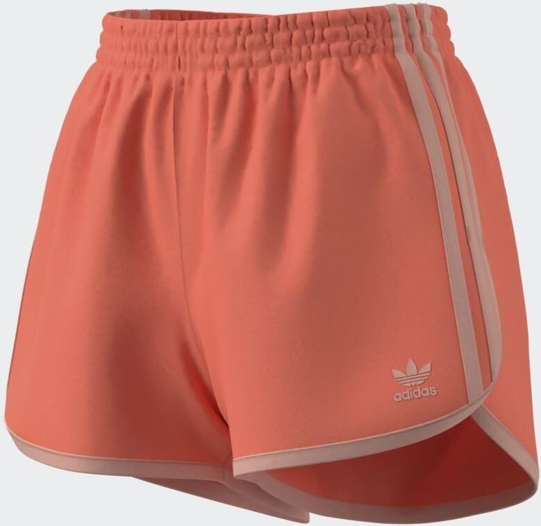 Adidas Adicolor 3-Stripes Sprinter Short Oranje- Dames Oranje - Foto 3