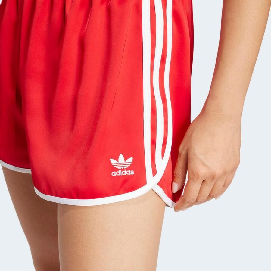Adidas Originals 3-Streifen Sprinter Short Women Sport shorts rood Maat S Kleding