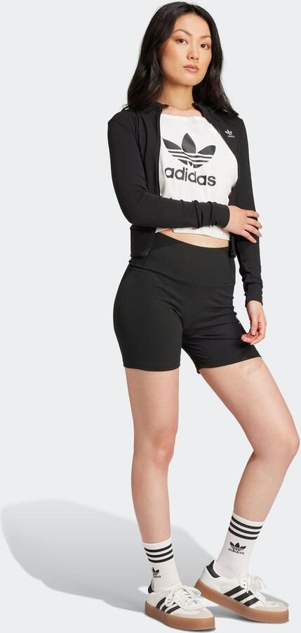Adidas Originals Short ESS RIB SHORTS Stretch shorts in riblook (1-delig) - Foto 5