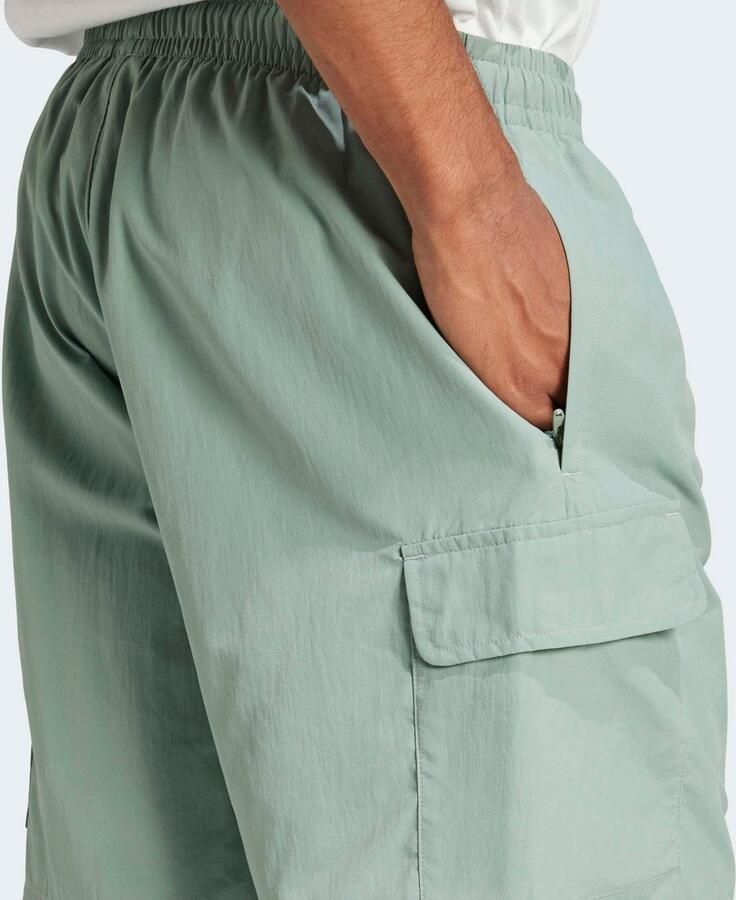 Adidas Trefoil Essentials Woven Cargoshort Groen- Heren Groen - Foto 2
