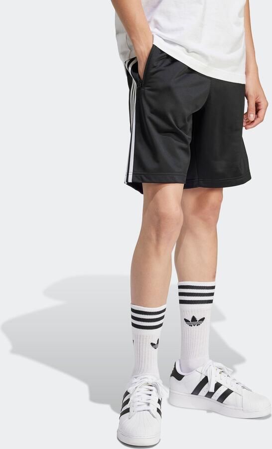 Adidas Originals Regular fit korte trainingsbroek met labelstitching model 'FBIRD' - Foto 4