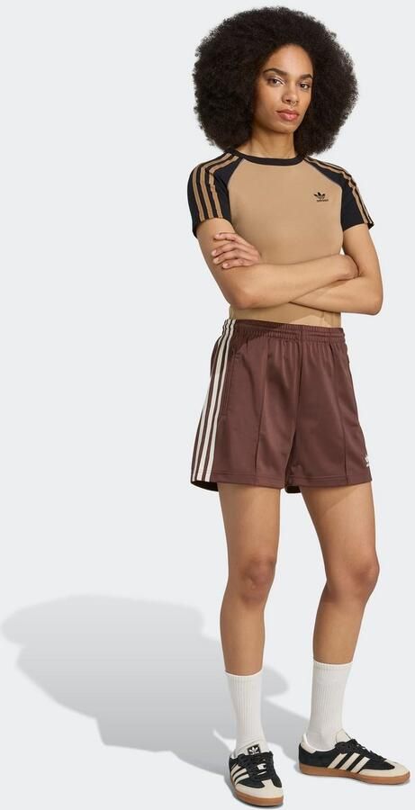 Adidas Originals Relaxed fit korte broek met gallonstrepen model 'Firebird' - Foto 5