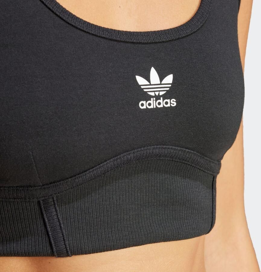Adidas Originals Trefoil Bra Women Tops zwart Maat XS Kleding - Foto 10