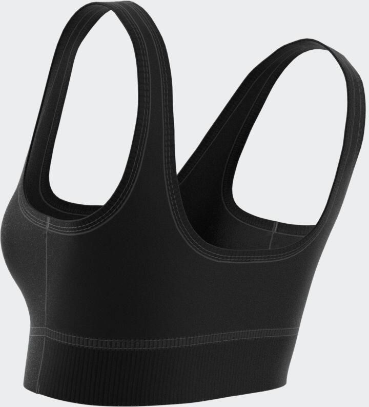 Adidas Originals Trefoil Bra Women Tops zwart Maat XS Kleding - Foto 3