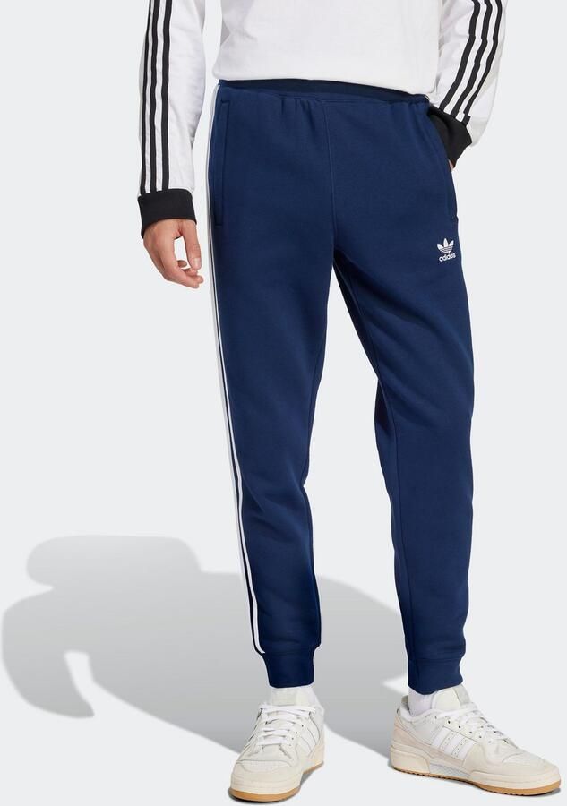 Adidas Originals 3-Stripes Fleece Joggers Blauw- Heren Blauw - Foto 4