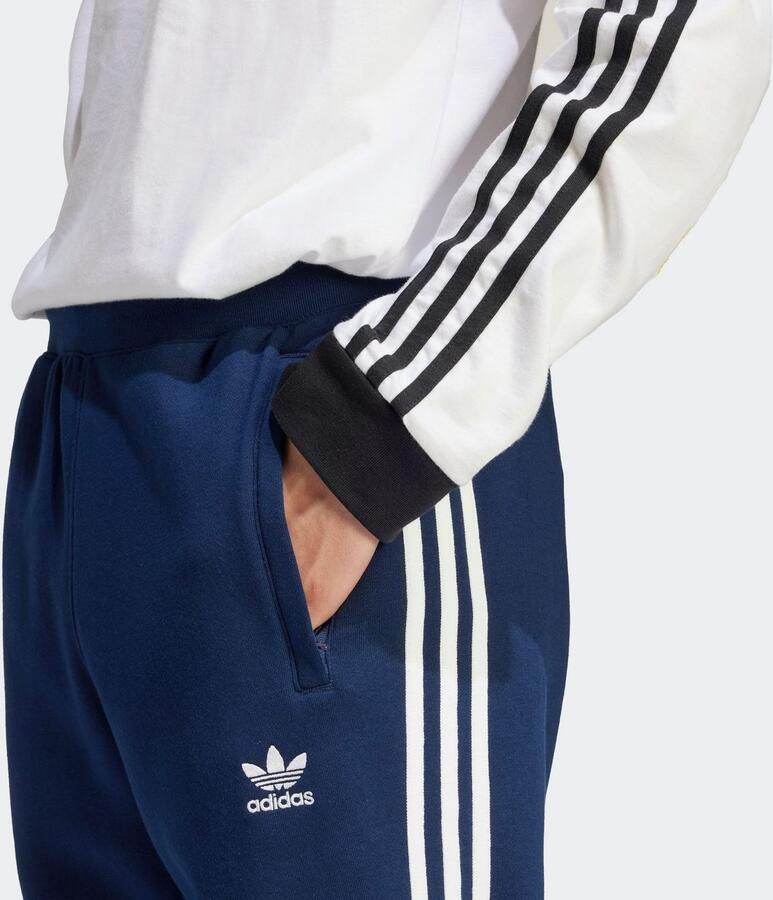 Adidas Originals 3-Stripes Fleece Joggers Blauw- Heren Blauw - Foto 2