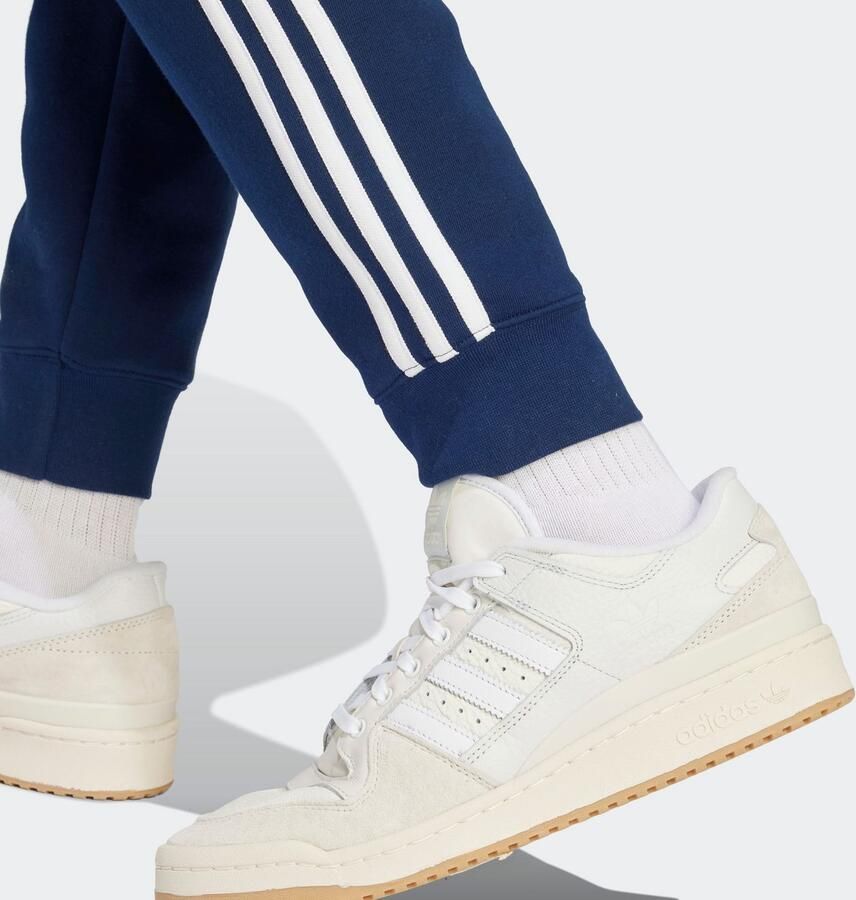 Adidas Originals 3-Stripes Fleece Joggers Blauw- Heren Blauw