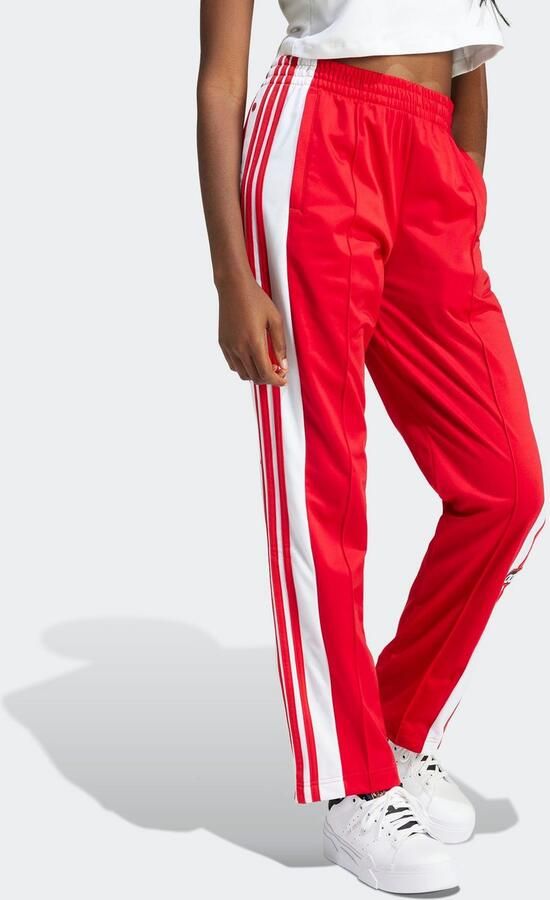 Adidas Originals adicolor Adibreak Jogging broek women Trainingsbroeken rood Maat L Kleding - Foto 3