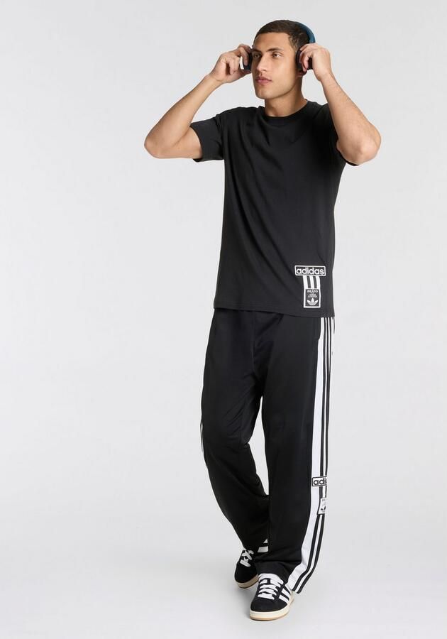 Adidas Originals Regular fit trainingsbroek met drukknoopsluiting model 'ADIBREAK' - Foto 8