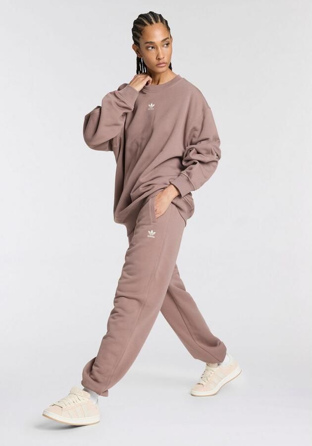 Adidas Originals Essentials French Terry Joggingbroek Bruin- Dames Bruin - Foto 4