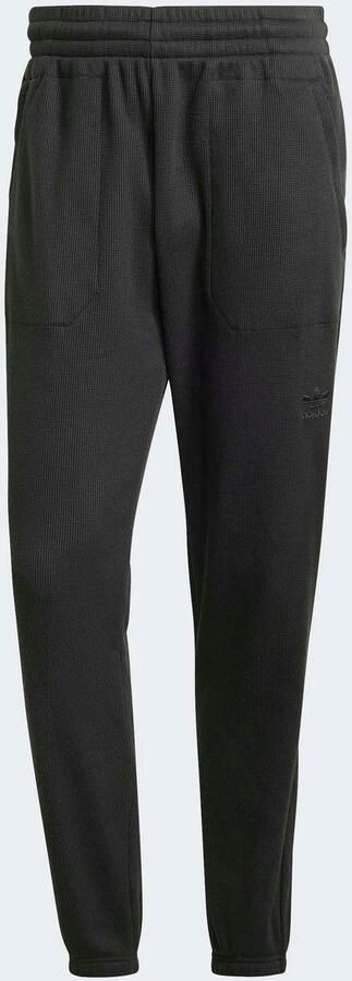 Adidas Originals Zwarte Sportieve Wafel Essentials Broek Black Heren - Foto 7