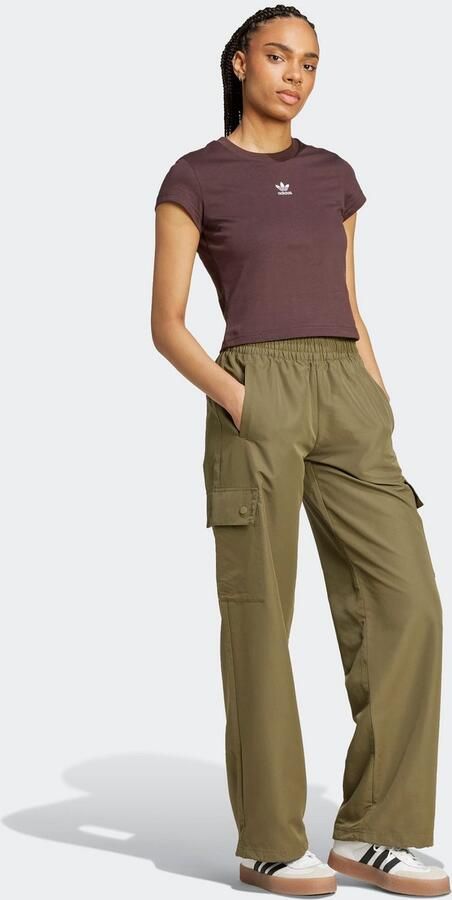 Adidas Originals Groene Cargo Essentials Broek Green Dames - Foto 4