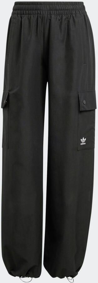 Adidas Originals Cargo Geweven Zwarte Broek Essentials Black Dames - Foto 9