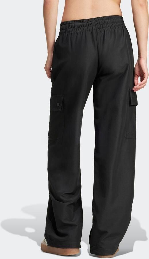 Adidas Originals Cargo Geweven Zwarte Broek Essentials Black Dames - Foto 6