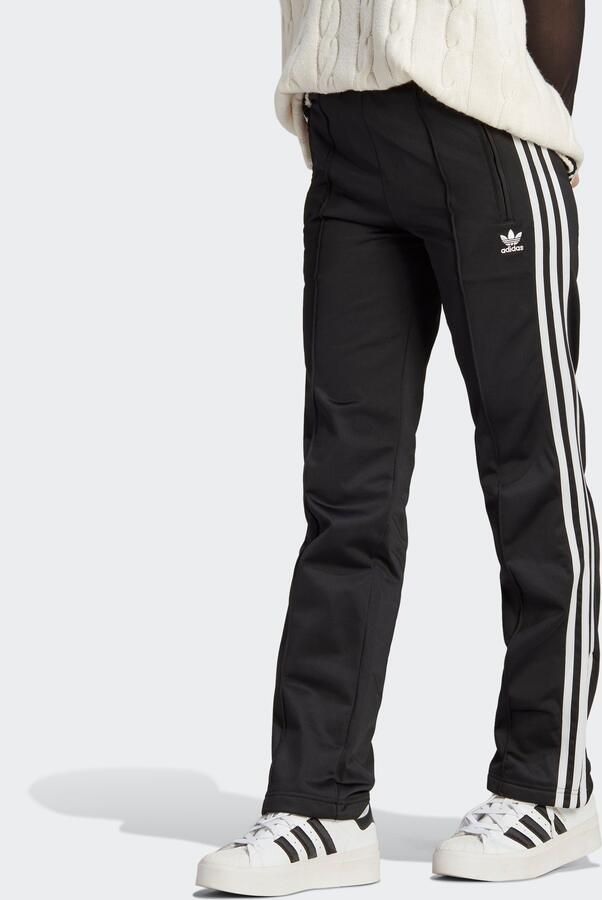Adidas Originals Zwarte Tricot Broek met 3 Strepen Black Dames - Foto 7