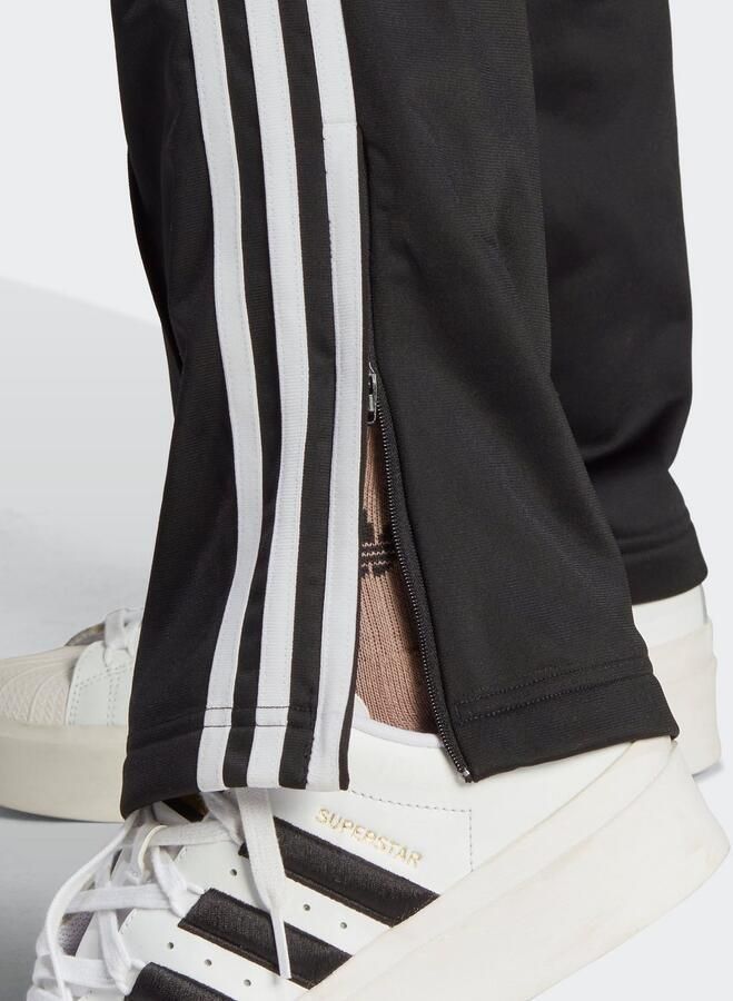 Adidas Originals Zwarte Tricot Broek met 3 Strepen Black Dames - Foto 2