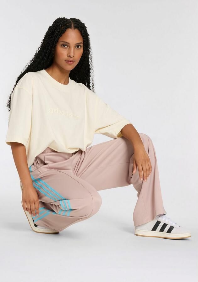 Adidas Originals Oversized Firebird Track Pants Bruin- Dames Bruin - Foto 4