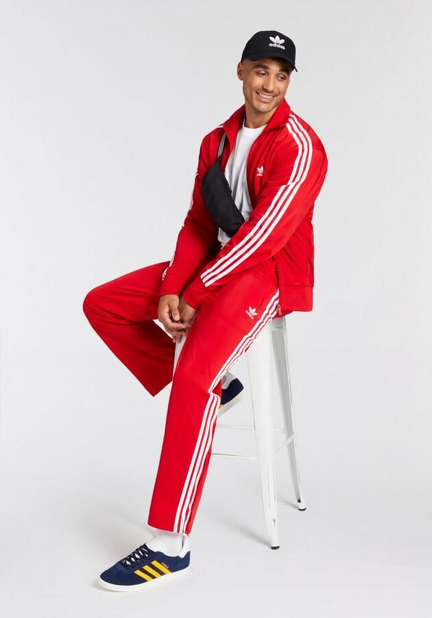 Adidas Originals Adicolor Firebird Jogging Broek Trainingsbroeken Heren better scarlet white maat: S beschikbare maaten:S XL - Foto 6