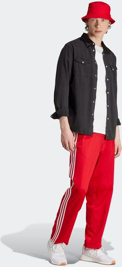 Adidas Originals Adicolor Firebird Jogging Broek Trainingsbroeken Heren better scarlet white maat: S beschikbare maaten:S XL - Foto 8