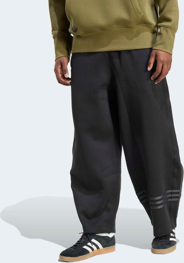 Adidas Originals Loose fit sweatpants van katoenmix met logostitching - Foto 3