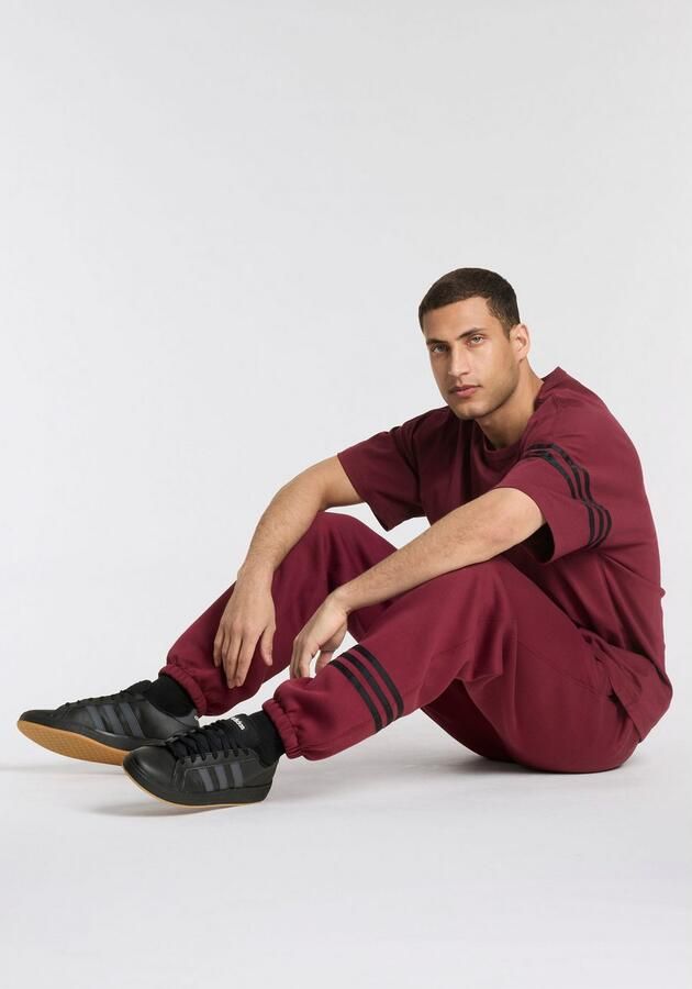 Adidas Originals T-shirt met geribde ronde hals - Foto 8