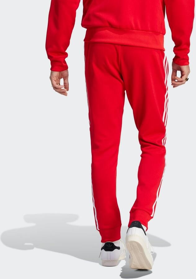 Adidas Originals Adicolor Superstar Jogging Broek Trainingsbroeken Heren better scarlet white maat: S beschikbare maaten:S M L XL XXL - Foto 3