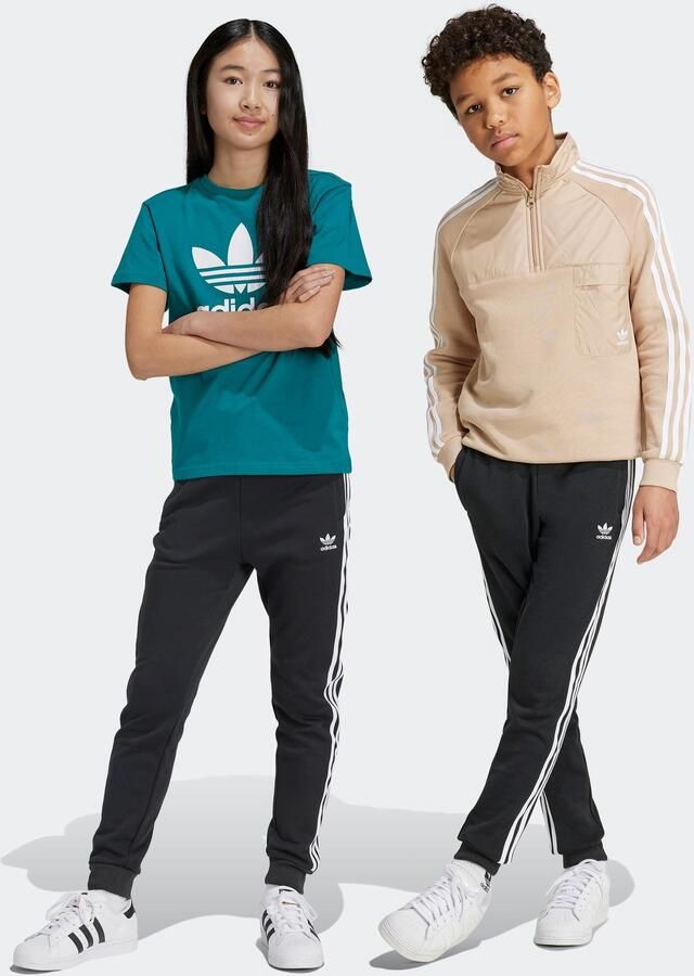 Adidas Originals Regular fit sweatpants met labelstitching model 'TREFOIL' - Foto 8