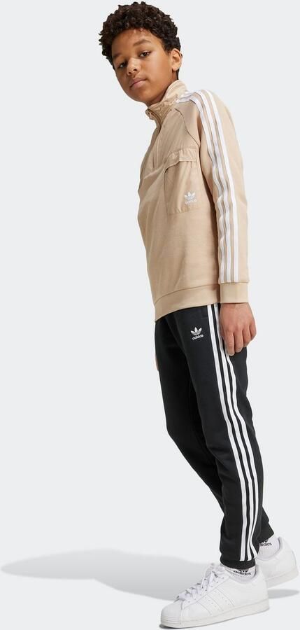 Adidas Originals Regular fit sweatpants met labelstitching model 'TREFOIL' - Foto 4