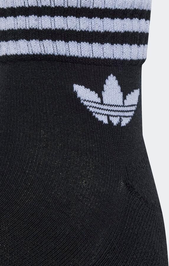 Adidas Originals adicolor Trefoil Ankle Sokken (3 Pack) Unisex grijs Maat 43-45 Kleding - Foto 4