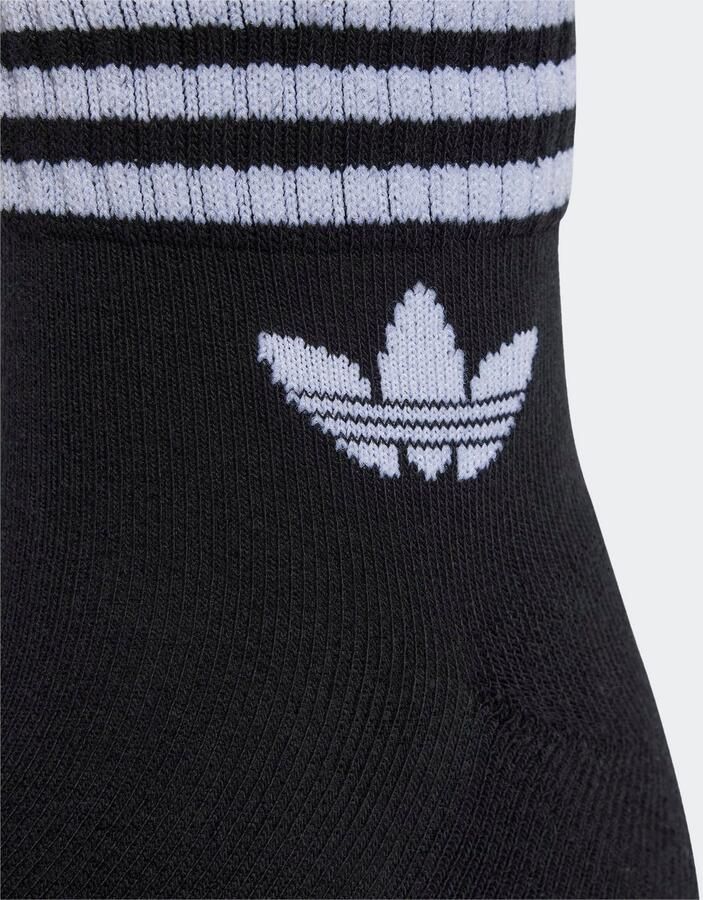 Adidas Originals 3 PACK 3S ANKLE S black black black Unisex Sokken zwart Maat 43-45 Kleding - Foto 5