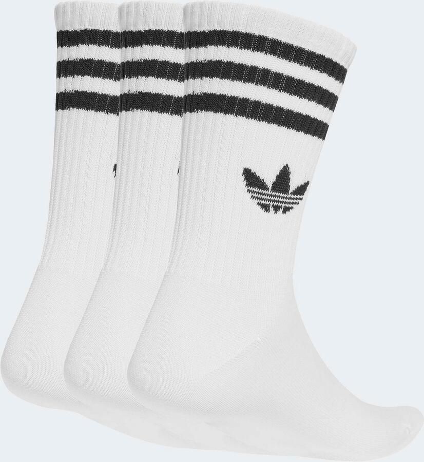 Adidas Originals adicolor Crew Sokken (3 Pack) Unisex wit Maat 43-45 Kleding - Foto 5
