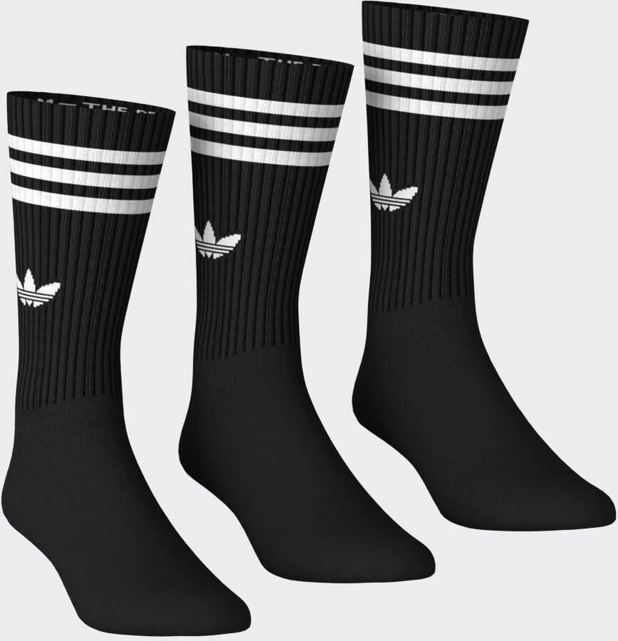 Adidas Originals Sokken met labelprint in een set van 3 paar