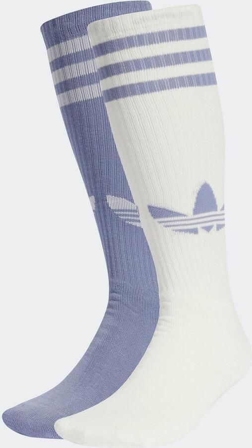 Adidas Originals Sportsokken KNEE SOCK 2PP Kniesokken met drie strepen 2-pack (2 paar) - Foto 6