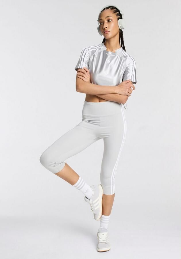 Adidas Originals Crew Glitter Sokken Lang Kleding white grey two black maat: 35-38 beschikbare maaten:37-39 40-42 43-45 35-38 34-36 - Foto 4