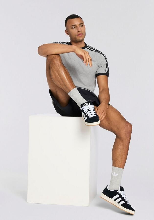 Adidas Originals Senior sportsokken set van 6 zwart grijs wit Katoen 37-39 - Foto 4