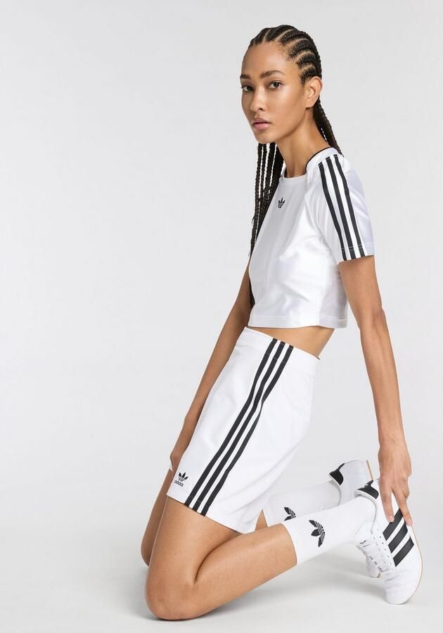 Adidas Originals adicolor Trefoil Crew Socks (3 Pack) Unisex Sokken wit Maat 43-45 Kleding - Foto 4